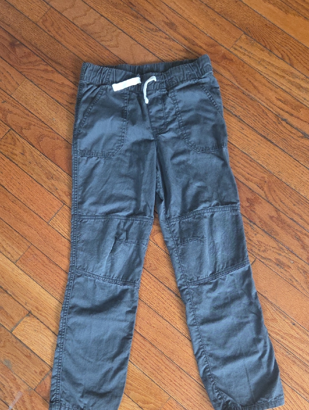 3/$15 Grey Khaki Pull-on Pants (6/7)